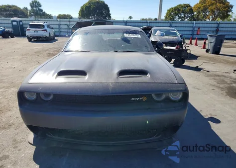 2019 Dodge Challenger Srt Hellcat z USA, uszkodzony, nr VIN 2C3CDZC92KH534409